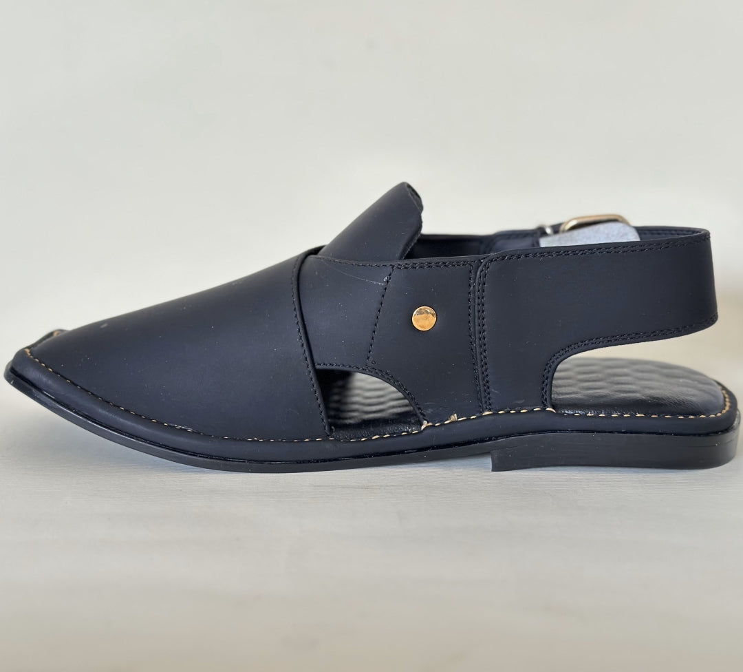 Black Zardari Chappal