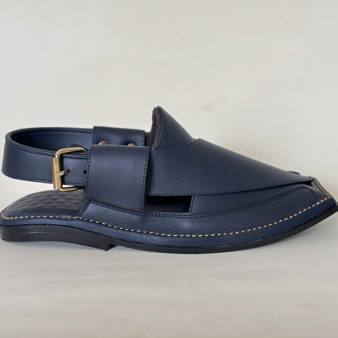 Blue Zalmi Peshawari Chappal