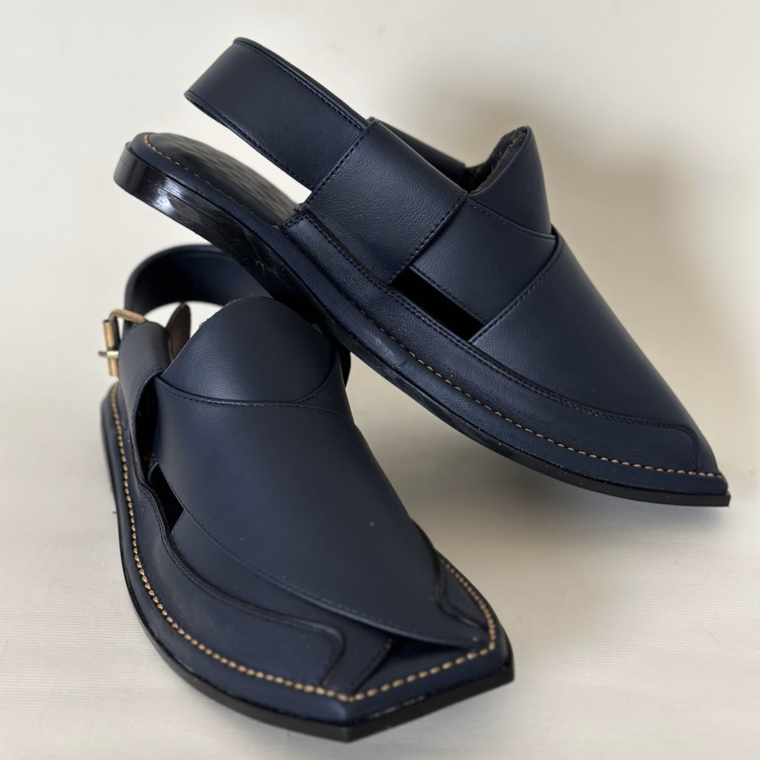 Blue Zalmi Peshawari Chappal