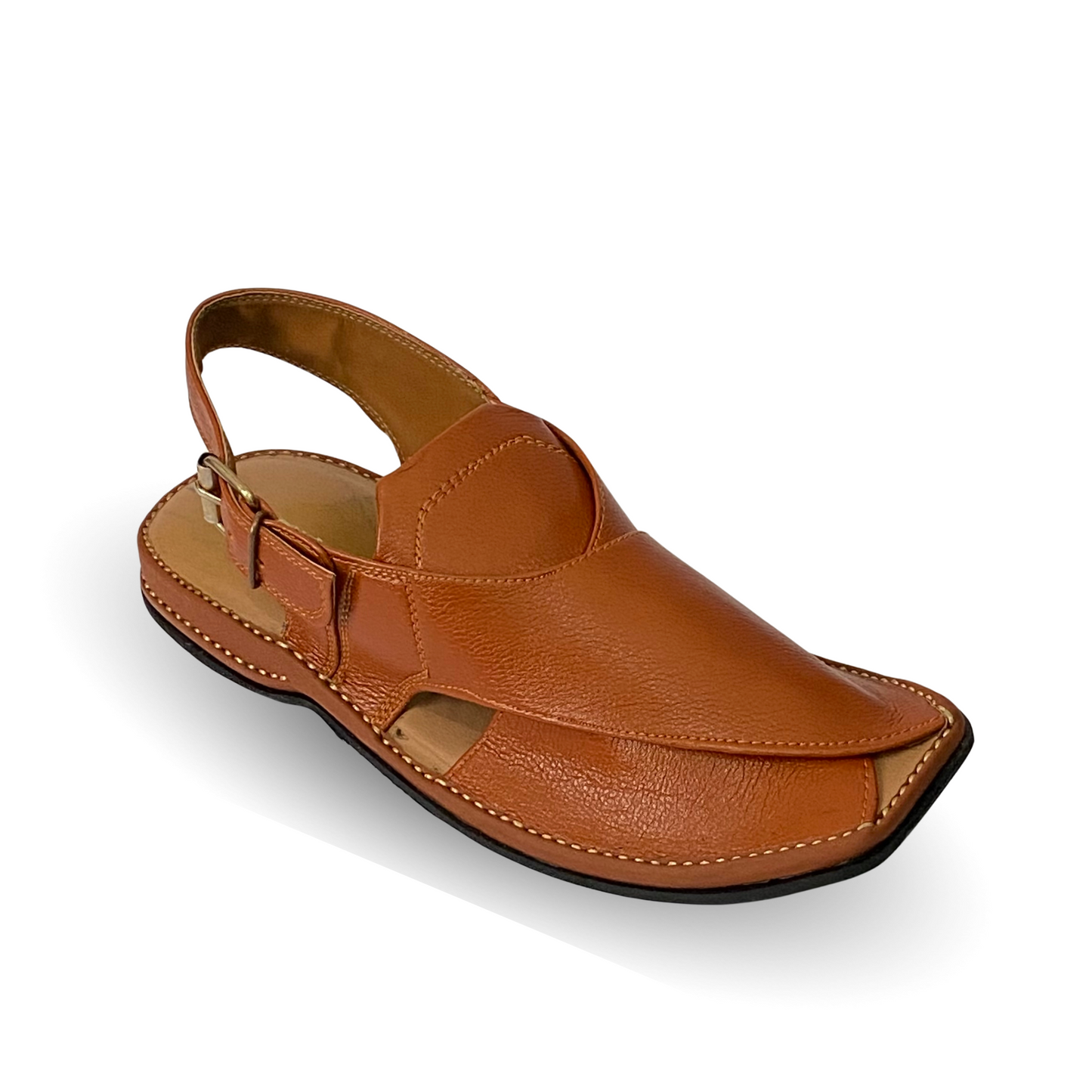 Brown Zardari Chappal