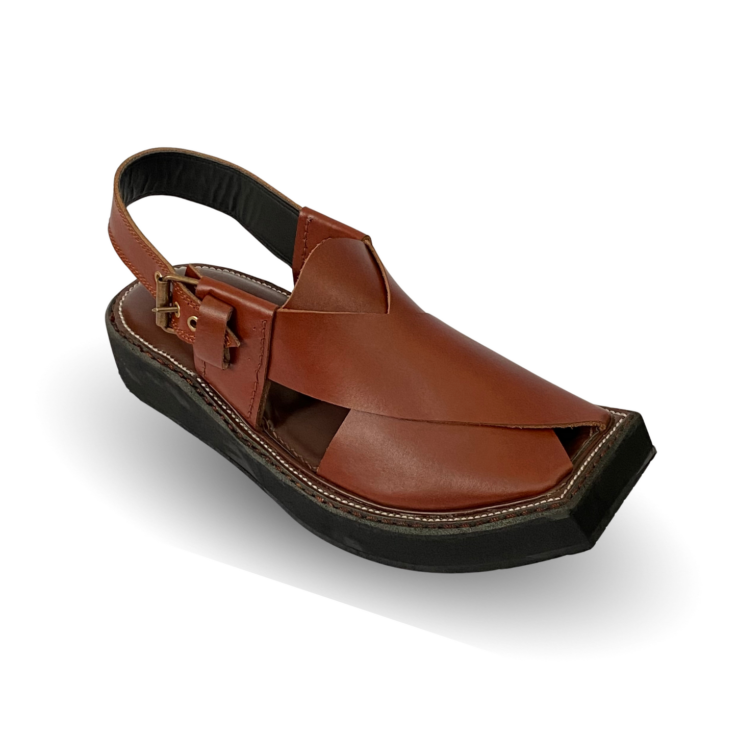 Brown Kaptaan Chappal