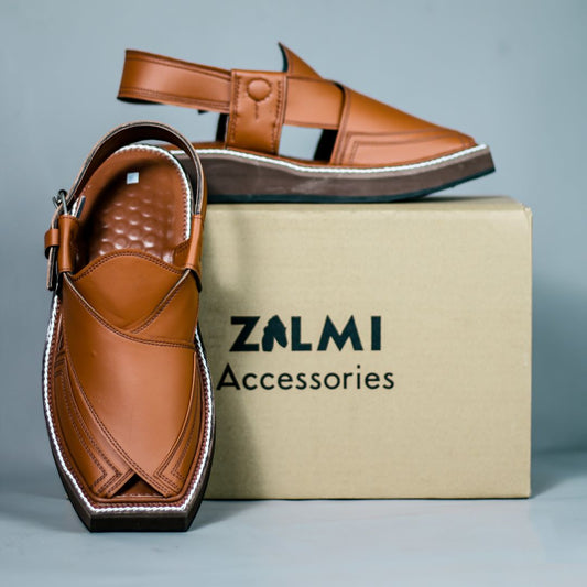 Matte Mustard Brown Kaptaan Chappal