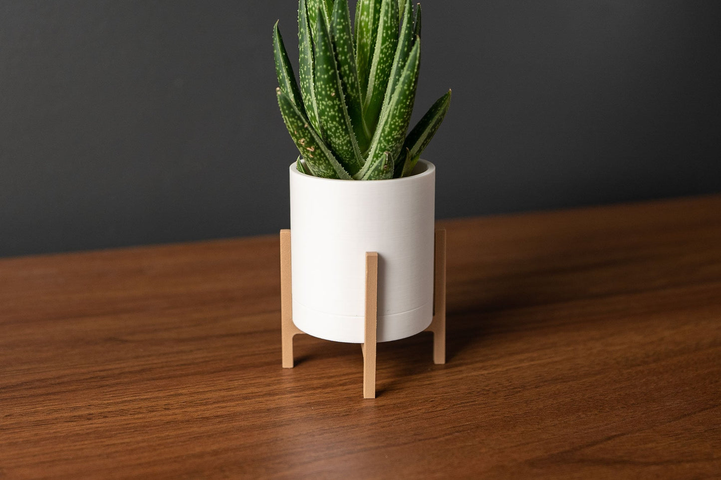 Plant Pot with Stand and Drainage